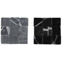 Μαρμάρινες ψηφίδες 10mm – Nero Marquina