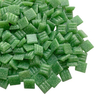 Γυάλινες ψηφίδες 10mm – πράσινο των φύλλων - mosaicshop