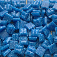 Γυάλινες ψηφίδες 10mm – σκούρο τυρκουάζ - mosaicshop