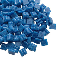 Γυάλινες ψηφίδες 10mm – σκούρο τυρκουάζ - mosaicshop