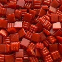 Γυάλινες ψηφίδες 10mm – κόκκινο - mosaicshop