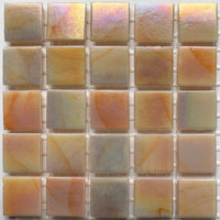 Ιριδίζουσες γυάλινες ψηφίδες 20mm – κοραλλί - mosaicshop