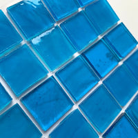 Γυάλινες ψηφίδες Tiffany Glacier 20mm – μπλε - mosaicshop