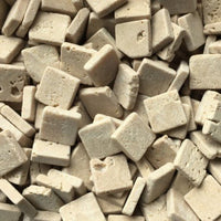 Μαρμάρινες ψηφίδες 15mm – Travertin Noce — Mosaicshop
