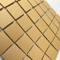 Winckelmans Jaune – ματ ψηφίδες 20x20 mm σε πλέγμα