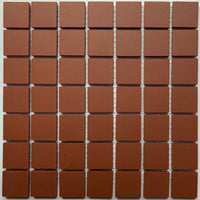 Winckelmans Rouge – ματ ψηφίδες 20x20 mm σε πλέγμα