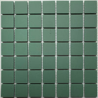 Winckelmans Vert Foncé – ματ ψηφίδες 20x20 mm σε πλέγμα