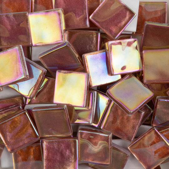 Ιριδίζοντα κυματιστά Crystal 20mm – κρεμεζί