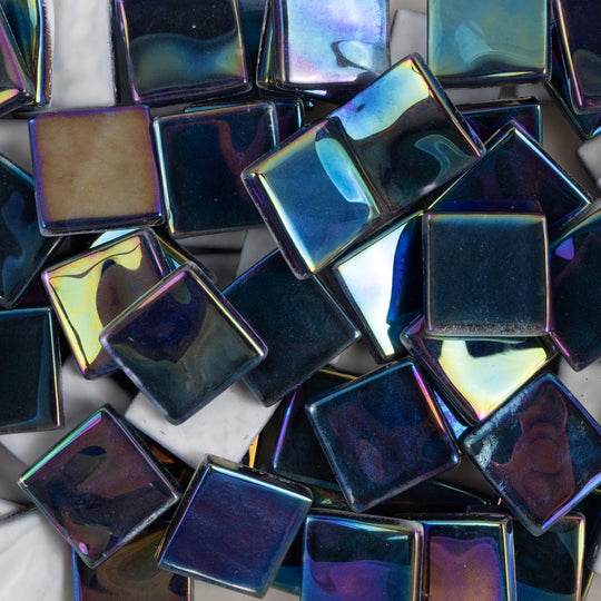 Ιριδίζοντα κυματιστά Crystal 20mm – σκούρο μπλε