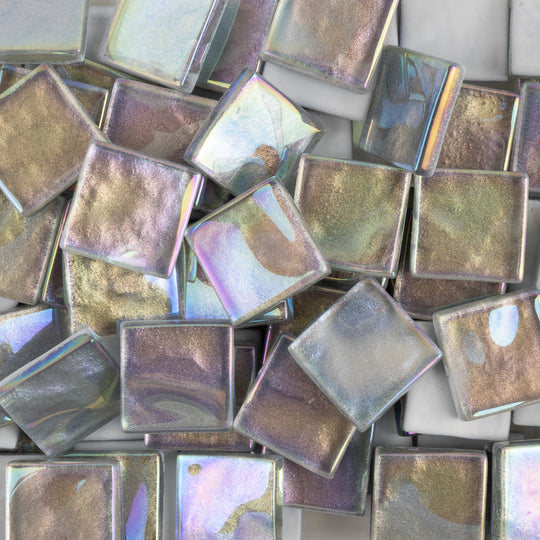 Ιριδίζοντα κυματιστά Crystal 20mm – ασημί