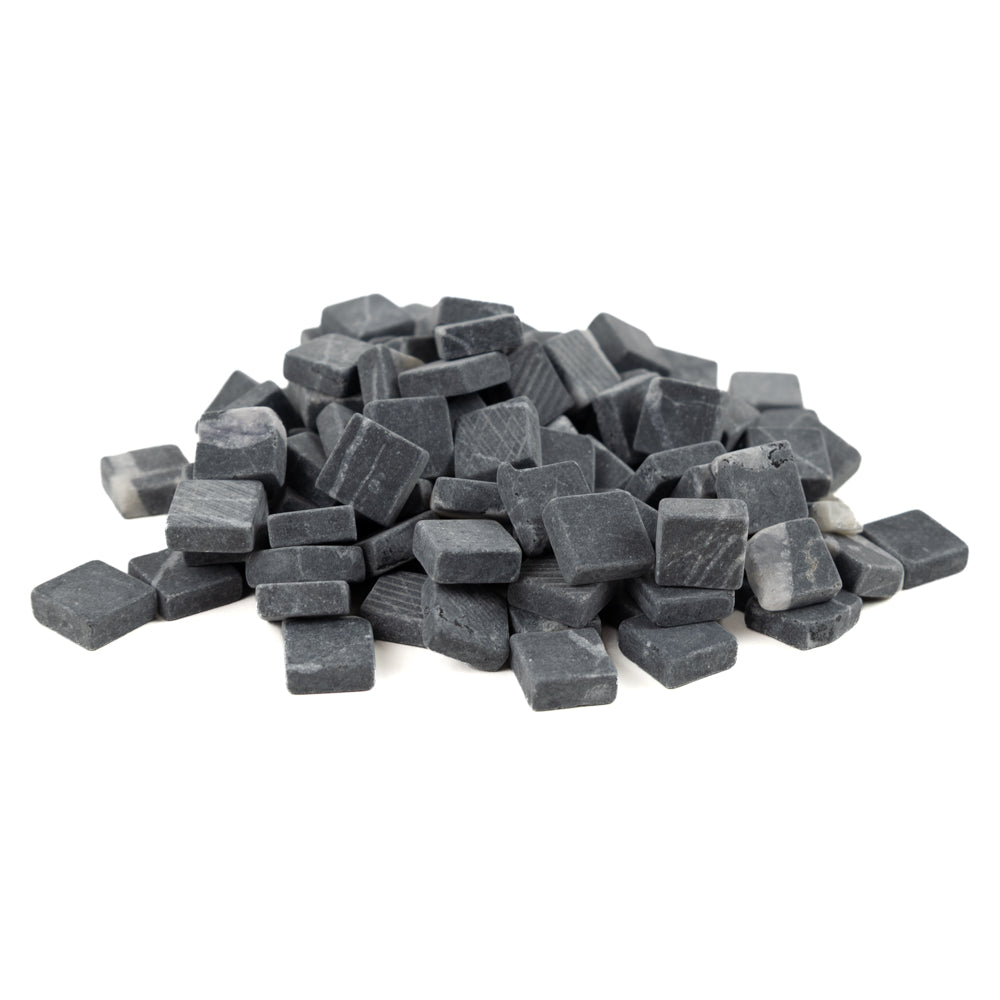 Μαρμάρινες ψηφίδες 10mm – Nero Marquina
