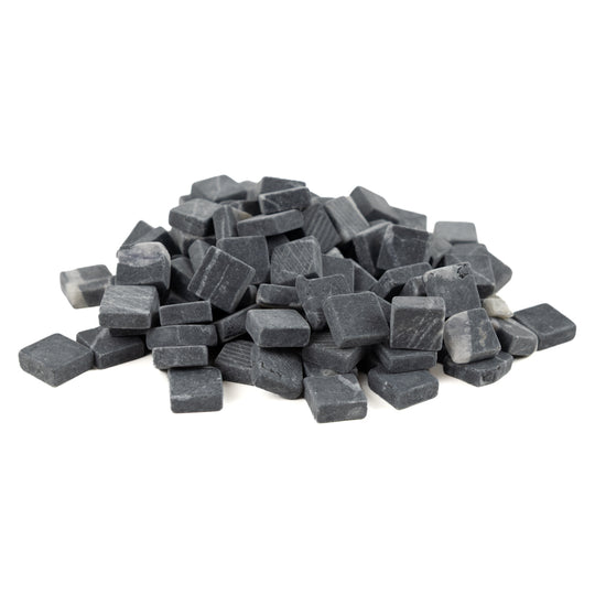 Μαρμάρινες ψηφίδες 10mm – Nero Marquina