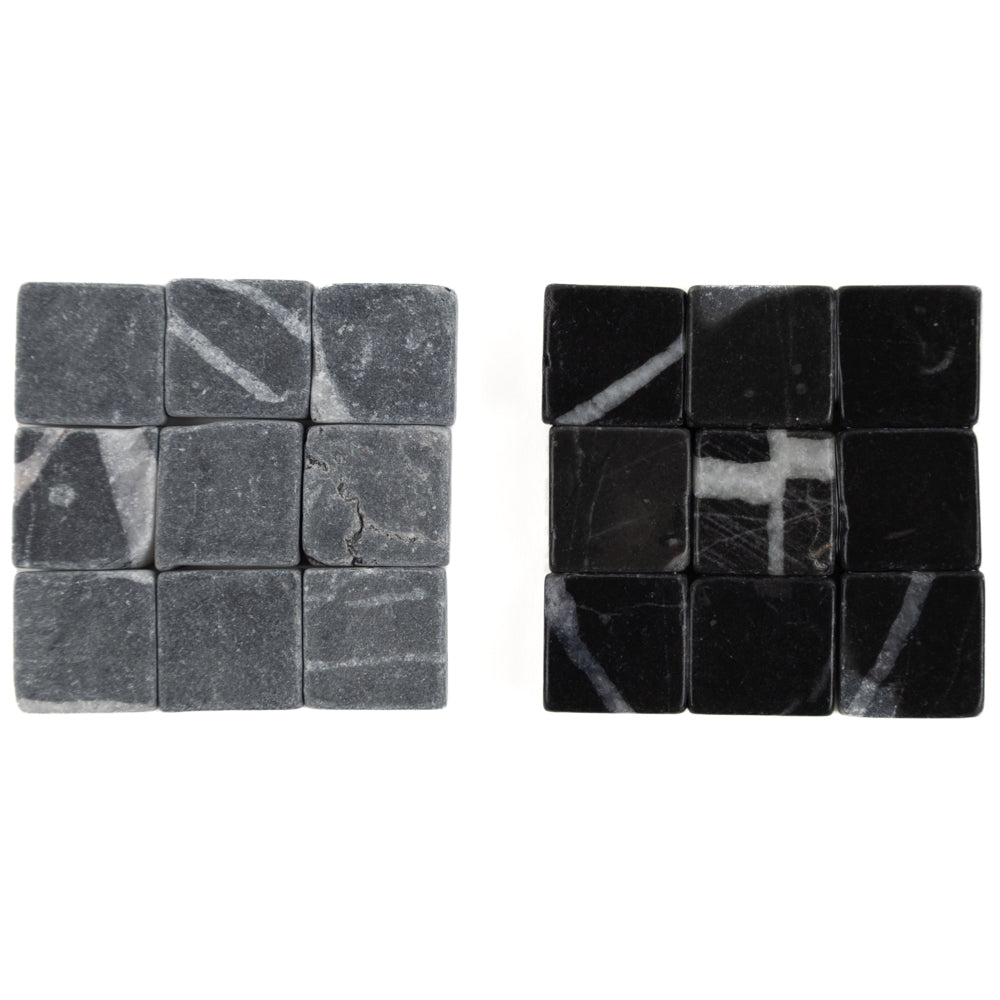 Μαρμάρινες ψηφίδες 10mm – Nero Marquina