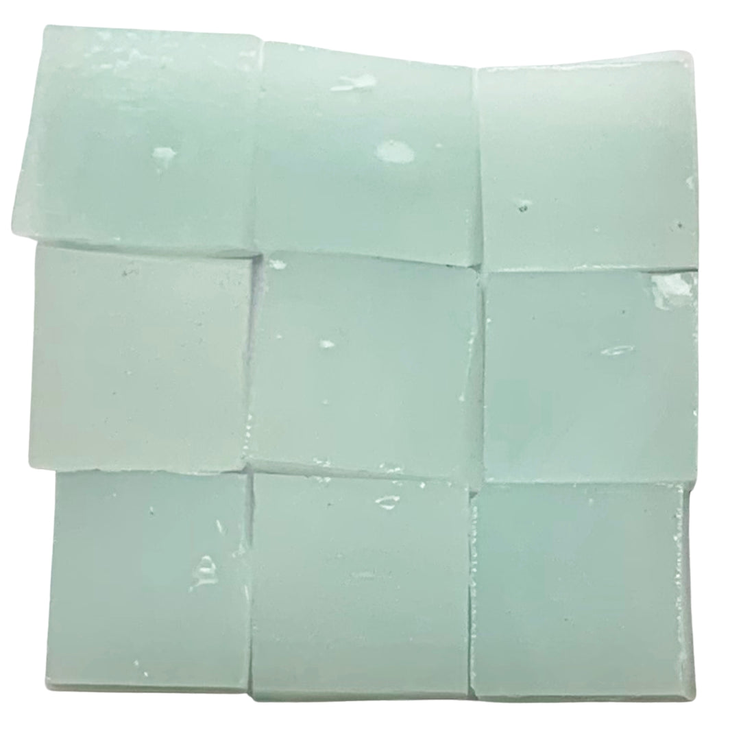 Γυάλινες ψηφίδες Tiffany Glacier 10mm – μπλε του πάγου