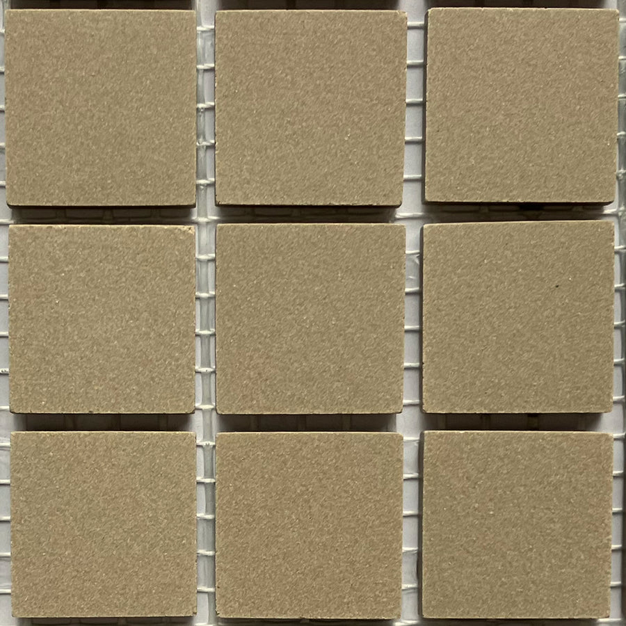 Winckelmans Taupe – ματ ψηφίδες 20x20 mm σε πλέγμα