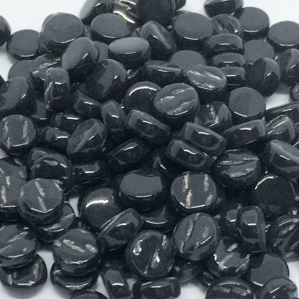 Μίνι κύκλοι 8mm – οπαλίνα μαύρο
