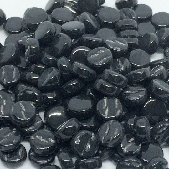 Μίνι κύκλοι 8mm – οπαλίνα μαύρο