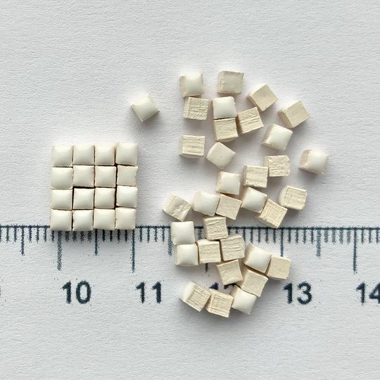 Κεραμικές ψηφίδες Nano 3mm – λευκό