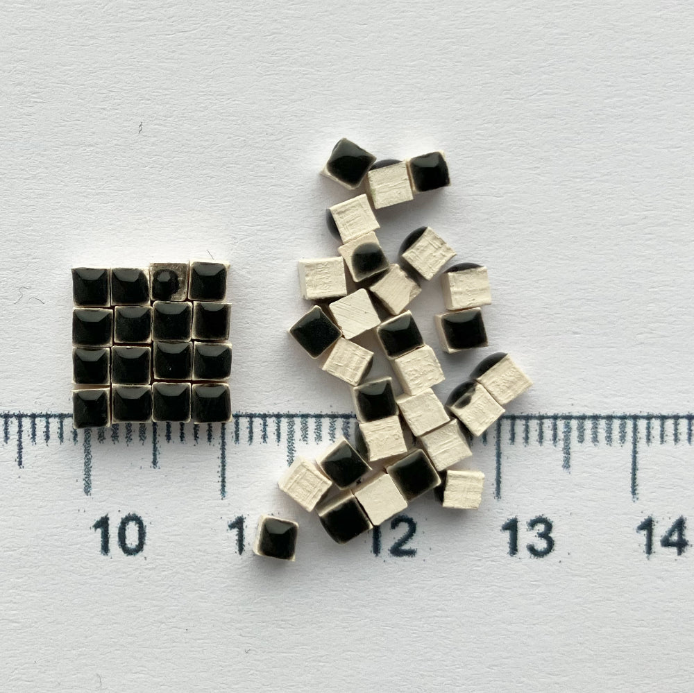 Κεραμικές ψηφίδες Nano 3mm – μαύρο