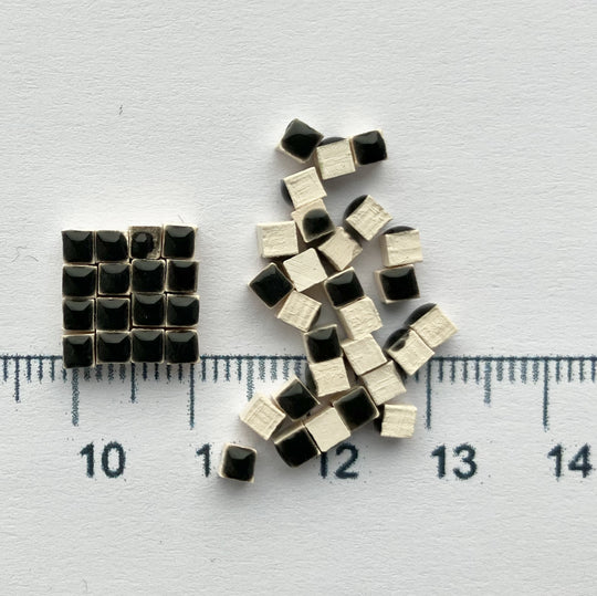 Κεραμικές ψηφίδες Nano 3mm – μαύρο