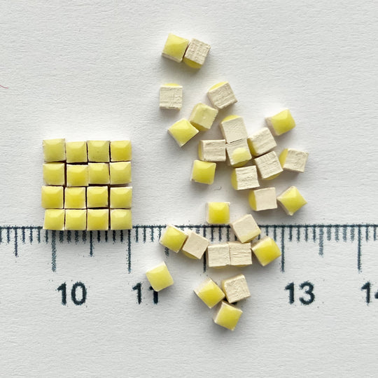 Κεραμικές ψηφίδες Nano 3mm – λεμονί