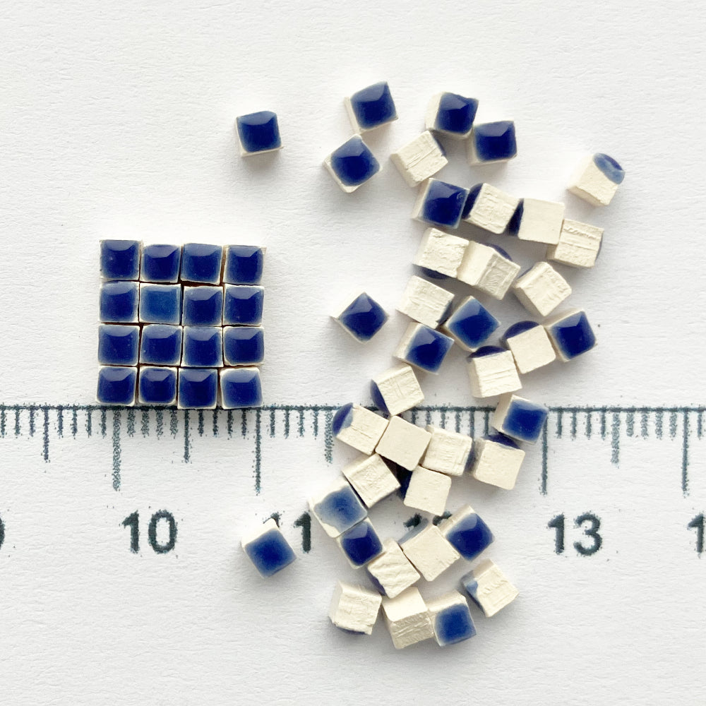 Κεραμικές ψηφίδες Nano 3mm – έντονο μπλε