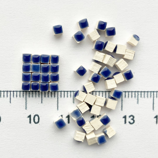 Κεραμικές ψηφίδες Nano 3mm – έντονο μπλε