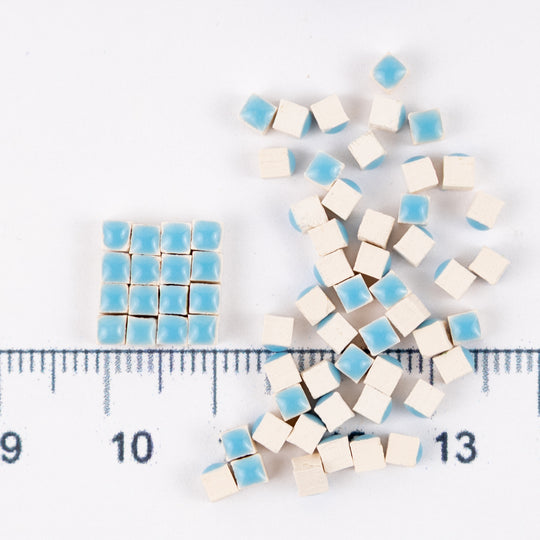 Κεραμικές ψηφίδες Nano 3mm – ακουαμαρίνα