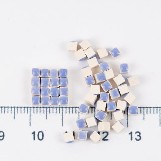 Κεραμικές ψηφίδες Nano 3mm – απαλό τυρκουάζ