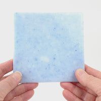 Video showing Morasutti Smalti mosaic tile – blue – 11.5 x 11.5 cm, rotated to show full tile