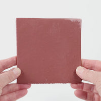 Video showing Morasutti Smalti mosaic tile – brick – 11.5 x 11.5 cm, rotated to show full tile