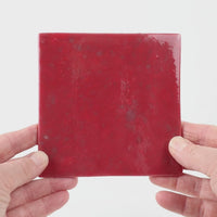 Video showing Morasutti Smalti mosaic tile – brick – 11.5 x 11.5 cm, rotated to show full tile