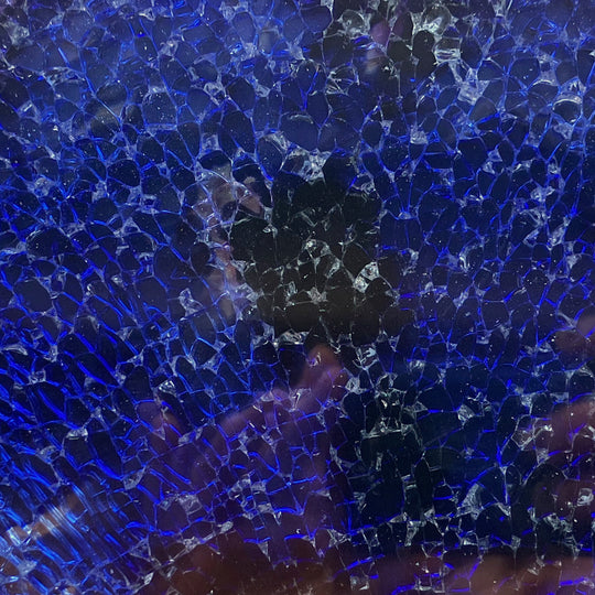 Safety Glass – μπλε ασημί