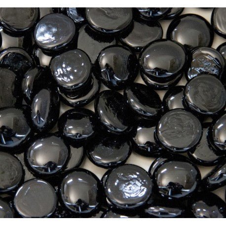 Γυάλινες σταγόνες 16-20mm – μαύρο