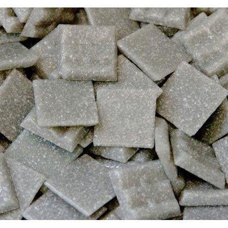 Γυάλινες ψηφίδες 20mm – σκούρο γκρι - mosaicshop