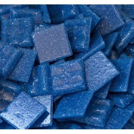 Γυάλινες ψηφίδες 20mm – σκούρο τυρκουάζ - mosaicshop