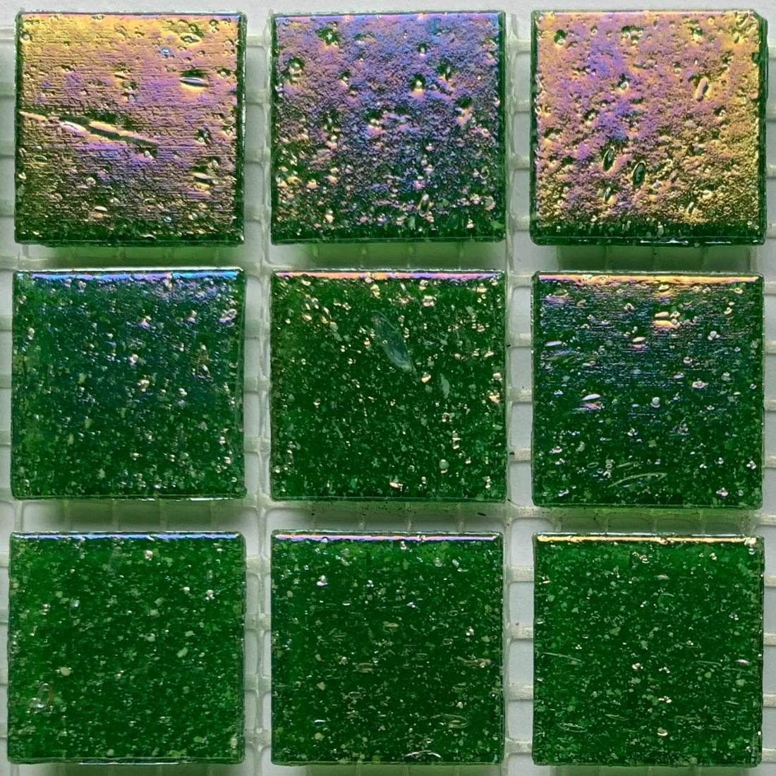 Ιριδίζουσες γυάλινες ψηφίδες 20mm – Abalone - mosaicshop