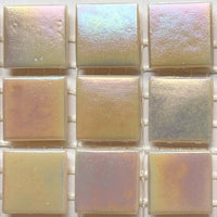 Ιριδίζουσες γυάλινες ψηφίδες 20mm – ροζ - mosaicshop