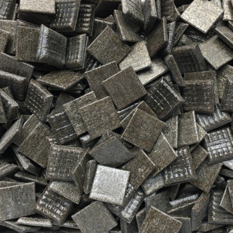 Γυάλινες ψηφίδες Murano 20mm – σκούρο καφέ - mosaicshop