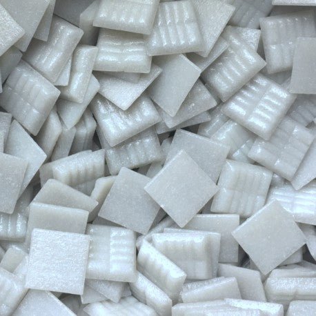 Γυάλινες ψηφίδες Murano 20mm – ανοιχτό γκρι