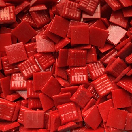 Γυάλινες ψηφίδες Murano 20mm – κόκκινο - mosaicshop
