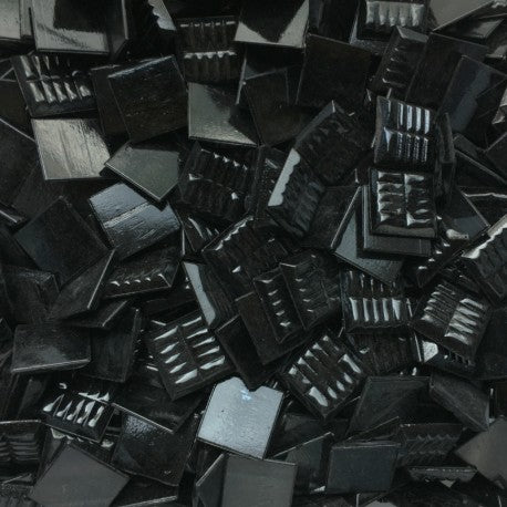 Γυάλινες ψηφίδες Murano 20mm – μαύρο - mosaicshop
