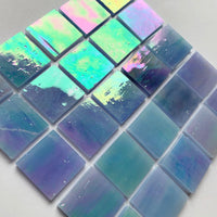 Γυάλινες ψηφίδες Tiffany Glacier 20mm – Βόρειο σέλας - mosaicshop
