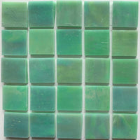Γυάλινες ψηφίδες Tiffany Glacier 20mm – Φιστίκι - mosaicshop