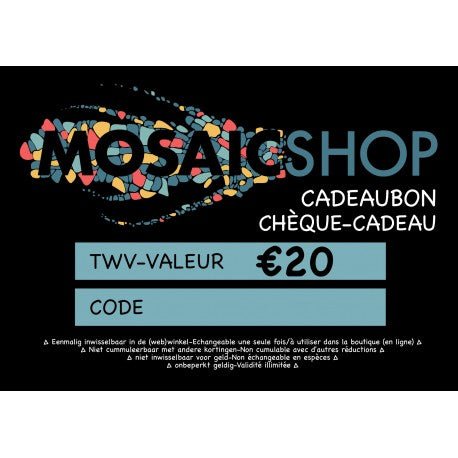 Δωροκάρτα 20 euro — Mosaicshop