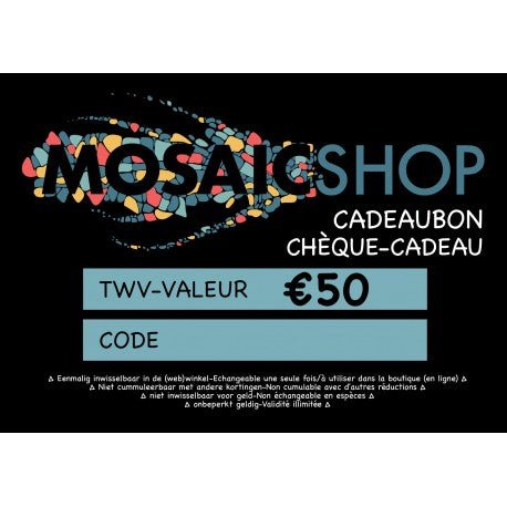 Δωροκάρτα 50 euro — Mosaicshop