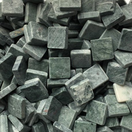 Μαρμάρινες ψηφίδες 15mm – Verde Jade