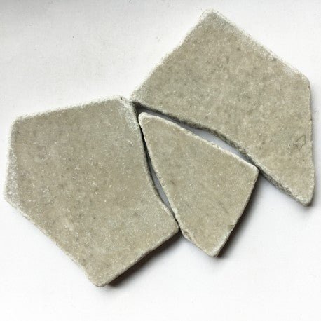 Πολυγωνικές μαρμάρινες ψηφίδες – Azul Gris — Mosaicshop