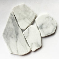 Πολυγωνικές μαρμάρινες ψηφίδες – Bianco Carrara — Mosaicshop