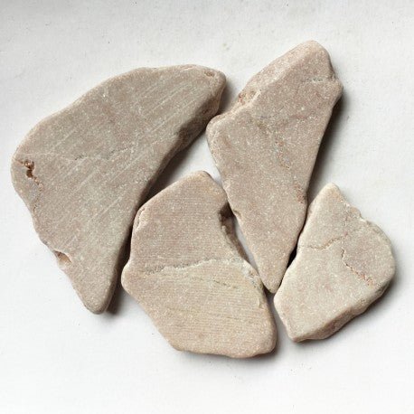 Πολυγωνικές μαρμάρινες ψηφίδες – Pink Cream — Mosaicshop